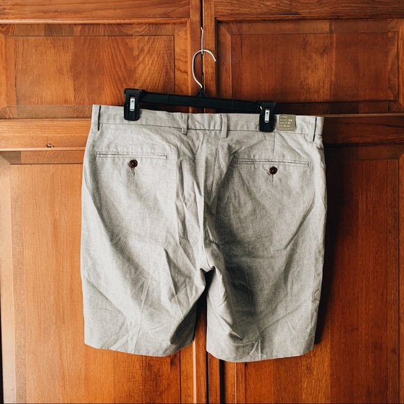 NWT J.Crew Slim Dress Shorts 32 Slim Gray - Picture 2 of 5